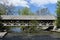 Wooden Pedestrian Bridge