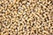 Wooden pellets background, pattern. Close up natural wood pellet. Ecological heating, renewable energy. Flat lay ecological fuel