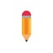 Wooden pencil write education school icon design