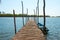 Wooden Pier at La Paz, El Salvador