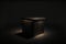 Wooden plank podium, table in the dark, arts & architecture, indoor