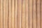 Wooden plank table top view. Warm beige photo texture. Obsolete wood table board.