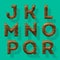 Wooden polygonal alphabet, part 3