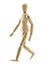 Wooden pose puppet