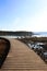 Wooden Promenade in Sibenik, Croatia