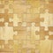 Wooden puzzles - seamless background