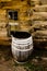 Wooden Rain Barrel