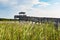 Wooden Ramp Over Marshland to Observation Point at Bodie Lighthouse