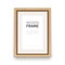 Wooden Rectangle Frame Maple