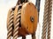 Wooden rigging block