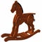 Wooden Rocking Horse