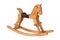 Wooden rocking horse chair children