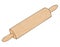 Wooden rolling-pin.