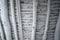 Wooden roof ceiling of Alpujarras Granada