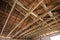 Wooden roof structure