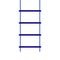 Wooden rope ladder in blue design