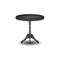 Wooden round table in black design