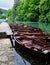 Wooden Row Boats, Plitvice National Park, Croatia