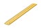 Wooden ruler for measuring. School tool. Vector illustration.