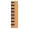Wooden ruler school and office supplies flat icon