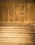 Wooden sauna wood seat