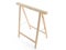 Wooden sawhorse