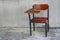 Wooden school chair