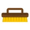 Wooden scrub brush icon