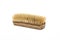 Wooden scrubbing brush isolated