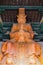 Wooden sculptured Buddhist Diety
