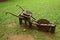 A wooden seeder from the past