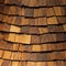 Wooden shingles