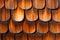 Wooden Shingles Background Pattern