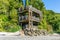 Wooden Shoreline Stairs