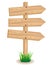 Wooden signboard