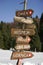 Wooden signpost