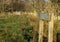 Wooden signpost in Cumbria