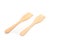 Wooden spatulas for comfortable turning food while cooking