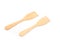 Wooden spatulas for comfortable turning food while cooking