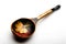 Wooden spoon close-up. a kitchen spoon. a spoon