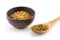 Wooden Spoon with Five Spice Powder and bowl