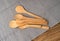 Wooden Spoon Isolated, New Wood Spoons, Small Ladle, Vintage Kitchen Accessory, Retro Wooden Spoons