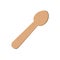 Wooden spoon realistic style