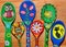 Wooden Spoons Painted