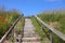 Wooden staircase