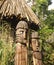 Wooden statues of Aboriginal