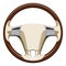 Wooden steering wheel