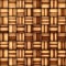 Wooden striped seamless texture, basket weave, 3d illustration