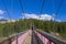 Wooden Suspension bridge