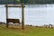 Wooden Swing Out Along Lake Murray